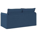 vidaXL Canapé Bleu 156 x 82 x 85 cm tissu