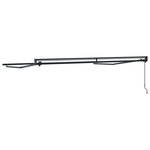 vidaXL Cadre de auvent Anthracite 3 5 x 2 5 m