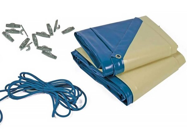Bâche hiver pour piscine Rio 280 g/m² - Bleu
