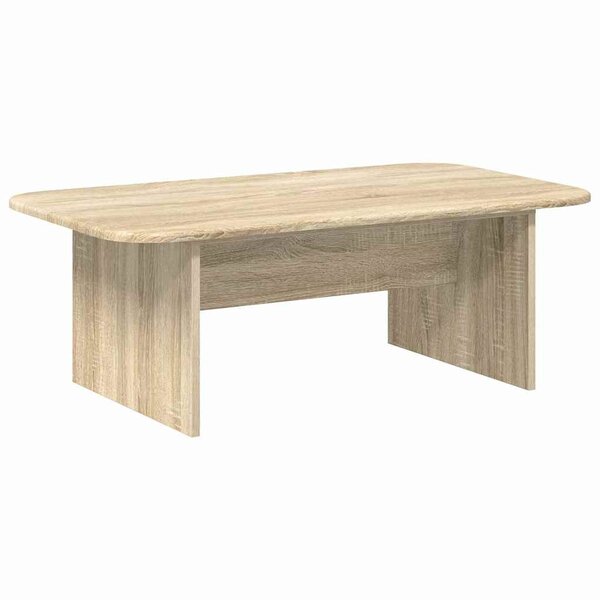 vidaXL Table basse Chêne Sonoma 93 x 53 x 33 cm Bois d'ingénierie