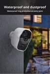 Ovegna BC02: Caméra IP sans Fil à Vision Nocturne, Basse consommation, avec Batterie, 2MP, WiFi sécurisé, Intérieure et extérieur, Waterproof CCTV, Rechargeable, IR, Enregistrement, Audio, Alarme