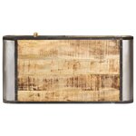 Vidaxl table basse 100 x 50 x 35 cm bois de manguier massif