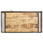 vidaXL Table basse 100 x 50 x 35 cm Bois de manguier massif