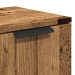 vidaXL Buffet vieux bois 90 5x30x70 cm bois d'ingénierie