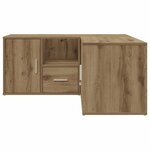 vidaXL Armoire d'angle chêne artisanal 160x40x45 cm bois d'ingénierie