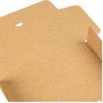 Boîte pliante d'envoi postal rose en micro-cannelé sans bande d'arrachage 23 6 x 18 1 x 5 4 cm