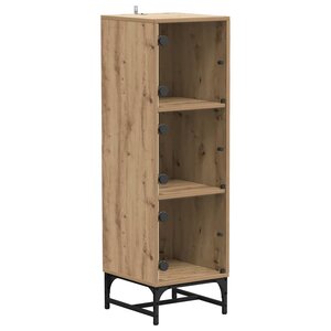vidaXL Haut Armoire chêne artisanal 35 x 37 x 117 cm Bois d'ingénierie