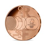 Monnaie de 1/4€ - Jeux Olympiques de Paris 2024 - Handover Tokyo-Paris