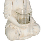 Porte bougie en terre cuite bouddha