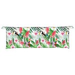 vidaXL Coussins de banc de jardin lot de 2 multicolore 150x50x7 cm