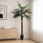 vidaXL Arbre Cocuspalm artificiel Vert 70 x 20 x 200 cm