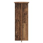 vidaXL Support de Plante 2 Pièces Bois ancien Ø40 x 100 cm