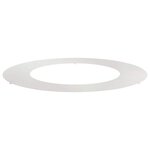 vidaXL Anneau d'arbre plat Argent Ø50 / 80 cm Acier inoxydable