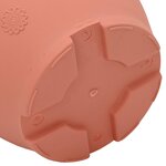 vidaXL Pots de plantes 24 Pièces Rouge brique Ø 34 x 28 cm Plastique