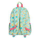 Sac à dos urbain classique 2 fermetures éclair (22 l) Frutikis