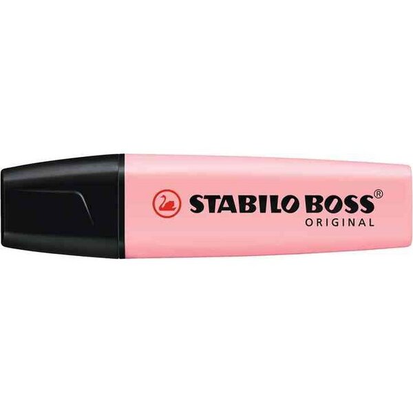 Surligneur BOSS ORIGINAL Pastel pétale de rose x 10 STABILO