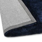 vidaXL Tapis Shaggy 120 x 160 cm Bleu