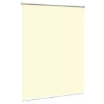 vidaXL Store enrouleur Protection UV Crème 160 x 140 cm Polyester
