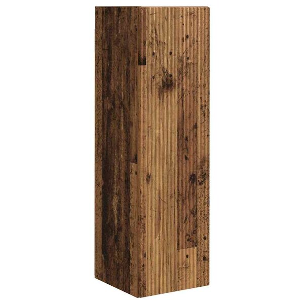vidaXL Meuble TV mural Bois Ancien 30 x 31 x 100 cm Bois d'ingénierie