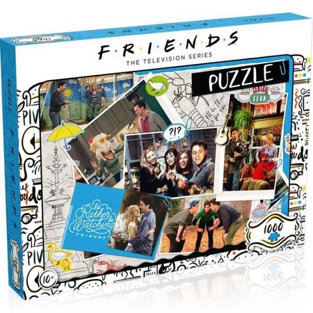 FRIENDS Puzzle Scrapbook 1000 pieces