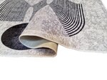 Tapis de salon SEVENTIES 80 x 150 cm - Gris