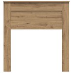 vidaXL Tête de lit Chêne artisanal 75 cm Bois d'ingénierie