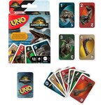 Mattel JFT28 - Uno Jeu de cartes Jurassic World