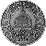Pièce de monnaie en Argent 5 Dollars g 62.2 (2 oz) Millésime 2024 MYSTERY TREE