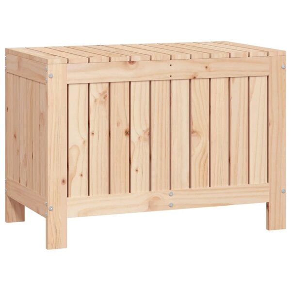 vidaXL Boîte de rangement de jardin 76x42 5x54 cm Bois massif de pin