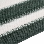 vidaXL Filet brise-vue vert et blanc 2x25 m PEHD 75 g/m²