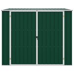 vidaXL Abri de jardin Vert 195x198x159 cm Acier galvanisé