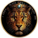 Pièce de monnaie en Argent g 31.1 (1 oz) Millésime 2024 AZTEC JAGUAR