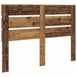 vidaXL Tête de lit Bois ancien 140 cm Bois d'ingénierie