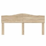 vidaXL Tête de lit Chêne Sonoma 200 cm Bois d'ingénierie
