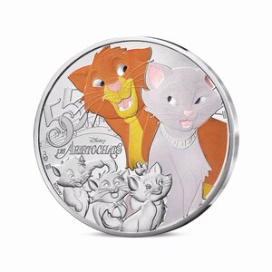 Les classiques d'animation Disney - Les Aristochats Monnaie de 10€ Argent
