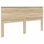 vidaXL Tête de lit Chêne Sonoma 180 cm Bois d'ingénierie