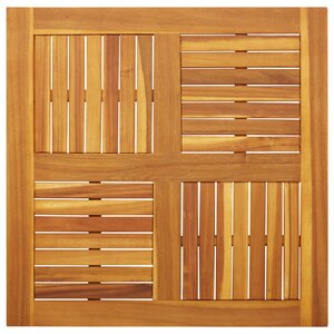 vidaXL Dessus de table 80x80x2 2 cm carré bois massif d'acacia