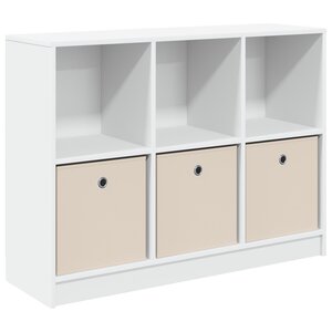 vidaXL Buffet Blanc 102 x 32 x 73 5 cm