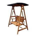 Fauteuil à bascule extérieur avec pare-soleil - Kari