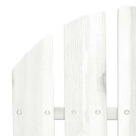 vidaXL Chaise de jardin Adirondack 2 places bois de sapin massif blanc