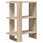 vidaXL Étagère Chêne Sonoma 52 x 25 x 71 5 cm Bois d'ingénierie