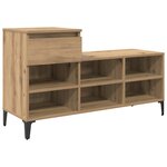 vidaXL Cabinet à chaussures chêne artisanal 102 x 36 x 60 cm