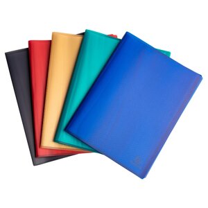 Protège-documents Pp Recyclé Semi-rigide 60 Vues Opak - Couleurs Assorties - X 15 - Exacompta