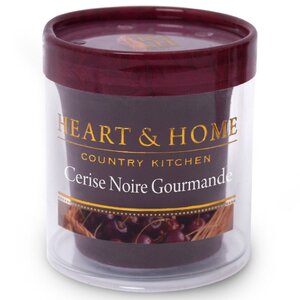 Petite bougie heart and home cerise