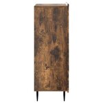 vidaXL Buffet Chêne fumé 66 x 34 5 x 97 cm Bois d'ingénierie