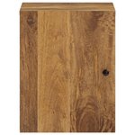 vidaXL Armoire de salle de bain murale 38x33x48cm bois massif manguier