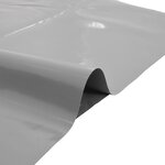 vidaXL Bâche gris 1 5x10 m 650 g/m²