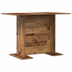 vidaXL Table de salle à manger Bois ancien 110 x 60 x 75 cm