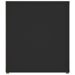 vidaXL Meubles TV 2 Pièces Noir 80x31 5x36 cm Bois d'ingénierie