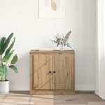 vidaXL Buffet Chêne artisanal 70 x 35 5 x 67 5 cm Bois d'ingénierie